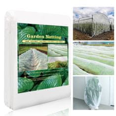Nikcorp Zaštitna mreža za biljke protiv insekata i ptica, 2,5x3m, gusta vrtna mreža za voće i povrće, prozračna, bijela