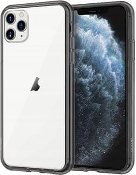 Nikcorp Prozirna maskica za iPhone 11 Pro Max, ultra tanka zaštitna futrola s podignutim rubovima za kameru i zaslon, prozirna, 6,5"