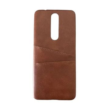 Nikcorp Preklopna torbica za Nokia 2.4, novčanik s utorima za kartice i gotovinu, potpuna 360° zaštita od PU kože, smeđa