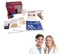 Nikcorp Set za kemijske pokuse Egipatska noć, edukativna igračka za djecu 10+, siguran znanstveni komplet s reagensima i zaštitom