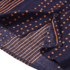 Nikcorp Muška havajska košulja kratkih rukava, prozračna pamučna, za ljeto i plažu, Regular Fit kroj, tamnoplava, Veličina S