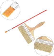 Nikcorp Set za bojanje zidova i stropova, 10-dijelni komplet s valjkom, kistovima i miješalicom, za brzo i jednostavno ličenje