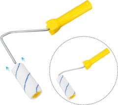 Nikcorp Set za bojanje zidova i stropova, 10-dijelni komplet s valjkom, kistovima i miješalicom, za brzo i jednostavno ličenje