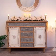 Nikcorp Set umjetnih buketa ruža, 6 komada, realističan izgled za dekoraciju stola, vjenčanja i doma, roza, 52 cm