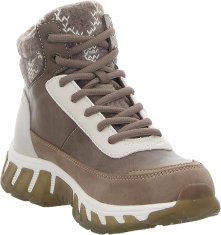 Nikcorp Ženske gležnjače za jesen/zimu, vodootporne i tople, s vezicama i TEX membranom za zaštitu od vlage, smeđe