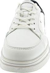 Nikcorp Muške tenisice za cjelodnevnu udobnost, elegantne i sportske, s fleksibilnim potplatom i elastičnim vezicama, bijele, vel. 40 EU