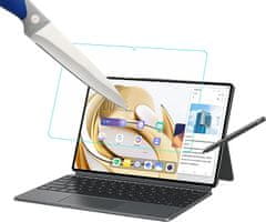 Nikcorp Kaljeno staklo za ZTE Axon Pad, 2 komada, 9H tvrdoća, zaštita od ogrebotina i otisaka, HD prozirnost, 12,1 inča