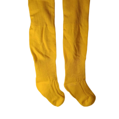 Nikcorp Dječje nogometne štucne s ravnim šavovima protiv trenja, visokoelastični rebrasti rub, neonsko žuta, veličina 19-22