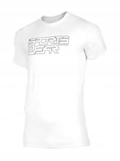 Nikcorp Muška majica kratkih rukava od 100% pamuka za cjelodnevnu udobnost, regular fit kroj, prozračna, bijela, XXL