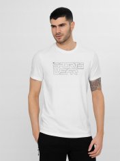 Nikcorp Muška majica kratkih rukava od 100% pamuka za cjelodnevnu udobnost, regular fit kroj, prozračna, bijela, XXL