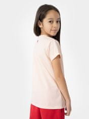 Nikcorp Dječja majica kratkih rukava s printom, 100% pamuk za cjelodnevnu udobnost, regular kroj, roza, vel. 164 cm