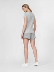 Nikcorp Ženske kratke hlače trenirka za udobnost i slobodu kretanja, pamučne s džepovima i podesivim strukom, sive, vel. XS