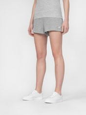 Nikcorp Ženske kratke hlače trenirka za udobnost i slobodu kretanja, pamučne s džepovima i podesivim strukom, sive, vel. XS