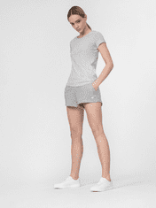 Nikcorp Ženske kratke hlače trenirka za udobnost i slobodu kretanja, pamučne s džepovima i podesivim strukom, sive, vel. XS