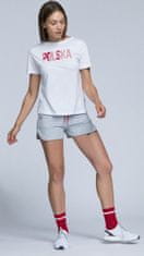 Nikcorp Ženska navijačka majica kratkih rukava za podršku reprezentaciji, udobna i mekana, regular fit kroj, pamuk i modal, Bijela XS