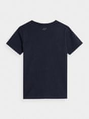 Nikcorp Majica za dječake kratkih rukava od 100% pamuka, udobna za svaki dan i sport, regular fit kroj, tamnoplava, vel. 146 cm