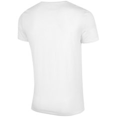 Nikcorp Muška majica kratkih rukava od 100% pamuka za cjelodnevnu udobnost, regular fit kroj s printom, bijela