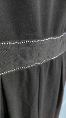 Nikcorp Ženski kombinezon bez rukava, lagan i prozračan za ljeto, udoban kroj za slobodu kretanja, elegantan i casual, crni S