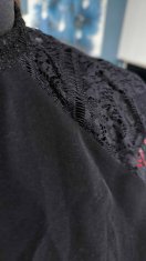 Nikcorp Ženski kombinezon kratkih rukava, udoban i lagan za ljeto, prozračni materijal, ležerni kroj za slobodu kretanja, crni S