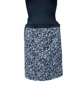 Nikcorp Midi suknja za žene, udobna i elegantna, prozračni materijal za tople dane, lepršavi kroj za slobodu kretanja, bijela, 38