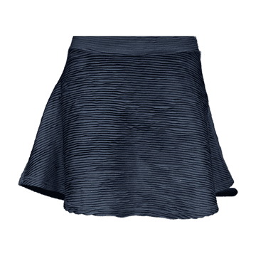 Nikcorp Midi suknja tamnoplava elegantna i udobna, lagani prozračni materijal za svaki dan i posao, lepršavi kroj, veličina 38