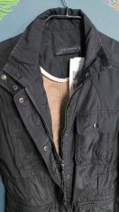 Nikcorp Ženska zimska jakna topla i udobna, podstavljena za zaštitu od hladnoće i vjetra, elegantan kroj, crna, veličina XS