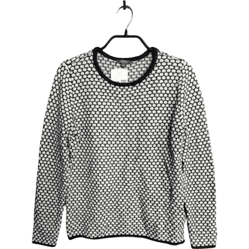 Nikcorp Ženski džemper mekani i topli, udoban kroj za jesen i zimu, elegantan i casual stil za svaki dan, bijeli, veličina S