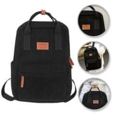 CoZy Sportski ruksak Velvet – crni