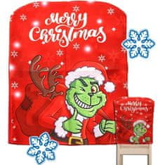 CoZy Univerzalna božićna navlaka za stolice – Grinch