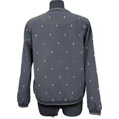 Nikcorp Ženska pamučna majica na patent, udobna i topla za hladne dane, klasičan kroj bez kapuljače, tamnoplava, veličina L