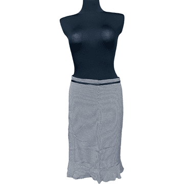 Nikcorp Midi suknja za žene, udobna i elegantna, prozračni materijal za ljeto, lepršavi kroj za slobodu kretanja, crna, 40