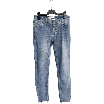 Nikcorp Ženske traperice za udobnost i stil, rastezljive pamučne hlače za svaki dan i elegantne prilike, klasičan kroj, plave, 26