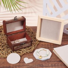 Nikcorp Samoljepljivi baršunasti filc u arcima, 20 komada, za kreativne projekte i dekoracije, izdržljiv i mekan, antička bijela, A4