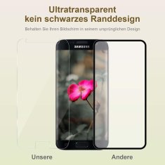 Nikcorp Kaljeno staklo za Samsung Galaxy S7 (2 komada), 9H zaštitno staklo protiv ogrebotina, ultra tanko 0.33mm, HD prozirno