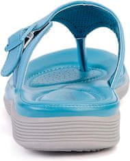 Nikcorp Japanke za plažu i tuširanje, protuklizne i udobne, ljetna obuća s razdjelnikom za prste, svijetloplave, veličina 42 EU