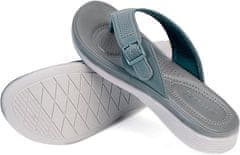 Nikcorp Japanke s razdjelnikom za prste, ergonomske i protuklizne, ljetne natikače za plažu i tuš, univerzalna siva, 40 EU
