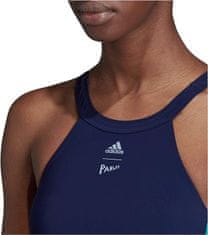 Nikcorp Ženski jednodijelni kupaći kostim za plivanje, otporan na klor, udoban za trening, visoki izrez, veličina 38 E