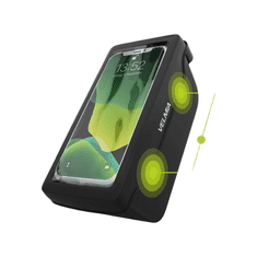 Nikcorp Biciklistička torba za ramu s magnetskim zatvaranjem, vodootporna, univerzalna montaža, džep za mobitel 6,7", 850 ml, crna