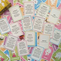 Nikcorp Game Off društvena igra s kartama za učenje talijanskog, 120 izazova za djecu i odrasle, džepno izdanje