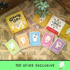 Nikcorp Game Off društvena igra s kartama za učenje talijanskog, 120 izazova za djecu i odrasle, džepno izdanje