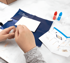 Nikcorp Set za kemijske eksperimente Čarobni papir, edukativna igra za djecu 10+, učenje kroz zabavu, siguran znanstveni komplet