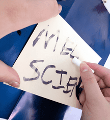 Nikcorp Set za kemijske eksperimente Čarobni papir, edukativna igra za djecu 10+, učenje kroz zabavu, siguran znanstveni komplet