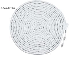 Nikcorp Olovna traka za zavjese za savršeno ravnanje i elegantne nabore, poliesterska, za rezanje, 150g, 5 metara