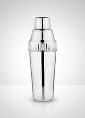 Nikcorp Shaker za koktele od nehrđajućeg čelika s cjedilom, 790 ml, dvostruka stijenka za izolaciju, ergonomski dizajn za bar