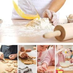 Nikcorp Set kalupa za uskrsne kekse, 7 komada, nehrđajući čelik, za kolače, fondan i dekoracije, sigurno za djecu, razni oblici