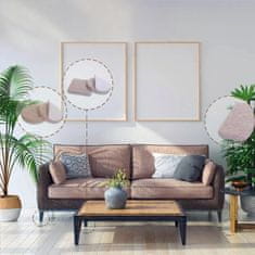 Nikcorp Filcani podlošci za namještaj 56 kom, samoljepljivi štitnici za zaštitu poda od ogrebotina, bež i sivi, okrugli i kvadratni