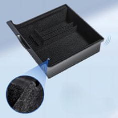 Nikcorp Organizator za naslon za ruke Tesla Model 3/Y, pretinac za pohranu, ABS plastika, za modele 2021-2024, crni