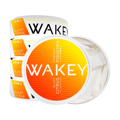 Nikcorp Kofeinske vrećice za energiju i koncentraciju, bez nikotina i šećera, s vitaminima i mineralima, okus citrusa, 20 komada