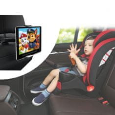 Nikcorp Auto držač za tablet za stražnje sjedalo, rotacija 360°, podesivi nosač za naslon za glavu, za uređaje 6.5-10.9 inča