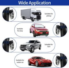 Nikcorp Rukohvat za pomoć pri ulasku u auto za starije osobe 3u1, rezač pojasa i čekić za staklo, protuklizni, crni